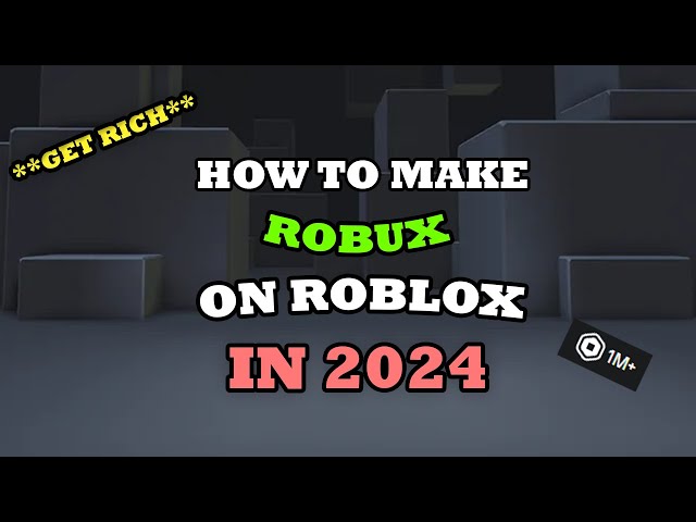 How to MAKE robux on Roblox! [Roblox/2024]