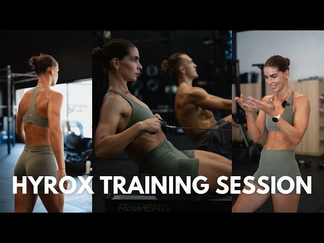 TRAINING WITH A PRO HYROX ATHLETE | Hyrox Tips & Training