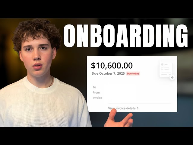 steal my exact $19k/mo SMMA client onboarding process (step-by-step)