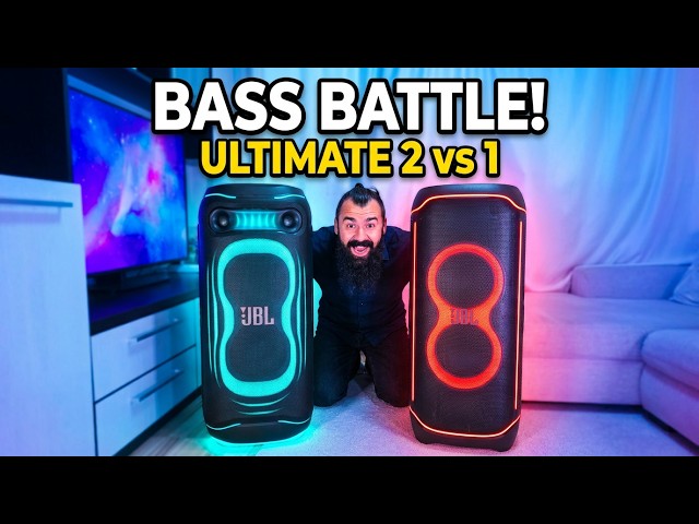 BASS TEST JBL Partybox Ultimate2 vs Ultimate1