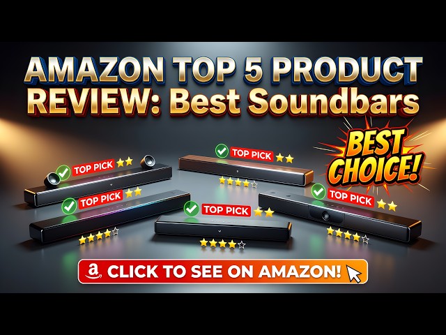 Top 5 Best Soundbars for Your Home Theater: Ultimate Buyer's Guide!