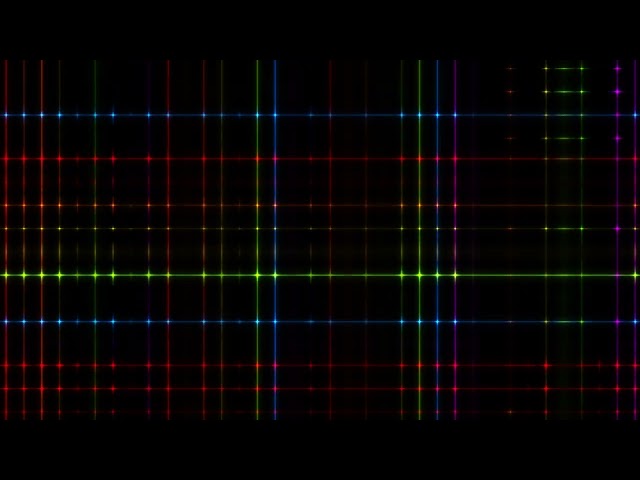4K Neon Laser Grid | 1 Hour Ambient Background | Seamless Loop