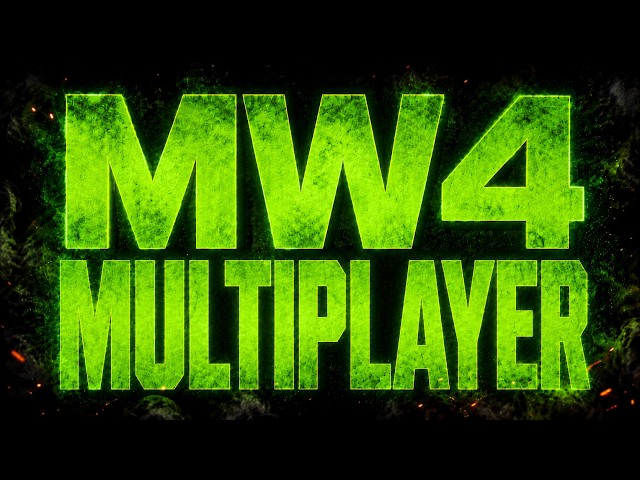 ⚔️ MW4 Multiplayer Live | High Quality Gameplay | Countdown to Launch! 🔥