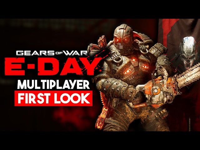FIRST LOOK at Gears of War E-Day Multiplayer and it's GOOD!