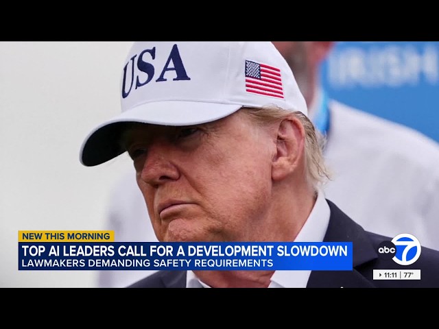 Trump says there’s a 'SICK conspiracy' against AI