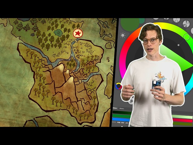 How I Created my Own Fantasy World Map