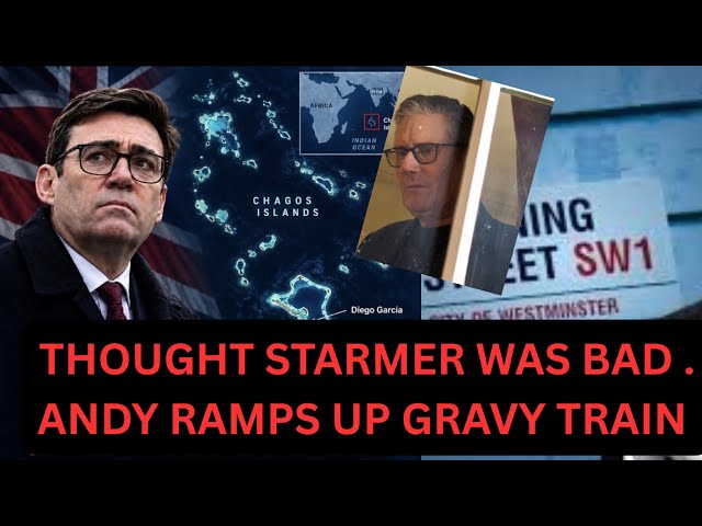 ANDY’S GRAVY TRAIN ROLLS ON - THOUGHT STARMER WAS BAD ..#andyburnham #government #politics 