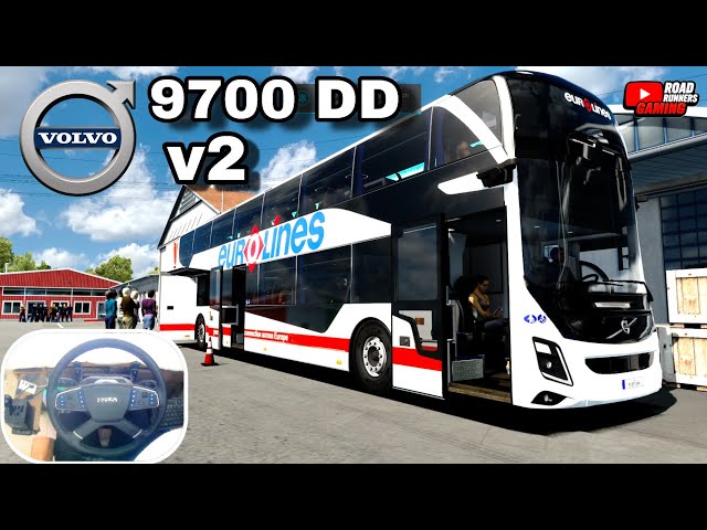 Euro Truck Simulator 2 | Ultimate Highway Bus Drive | Brand New Volvo 9700 DD | ETS2 Bus