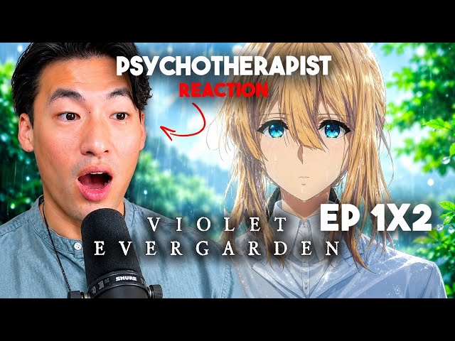 IS MAJOR GILBERT ALIVE!? | Therapist’s FIRST REACT to Violet Evergarden Episode 2