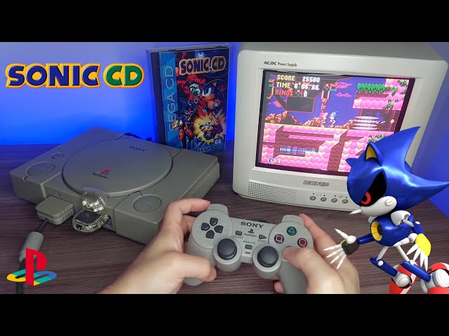 SONIC CD no PLAYSTATION 1?! 😱 O Port que Parece Impossível!