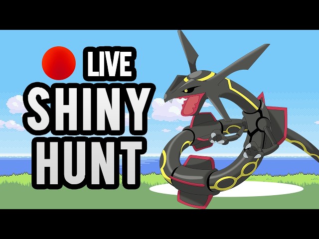 ✨CHAT CATCHES SHINY RAYQUAZA LIVE STREAM✨『!youtube』『!twitter』『!discord』