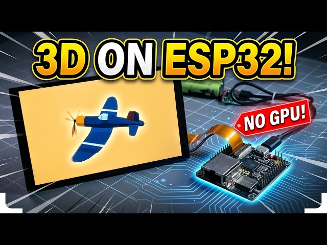 3D Animation on an ESP32?! | a3d Software 3D Renderer