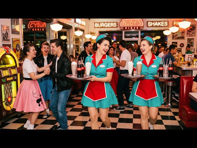 Saturday Night At Ruby's Diner | 1950s Americana Doo-Wop Love Song