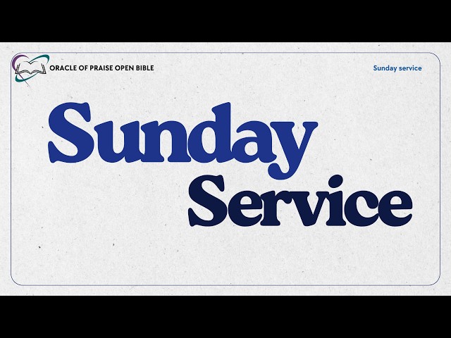 OOP Sunday Service 20/09/26