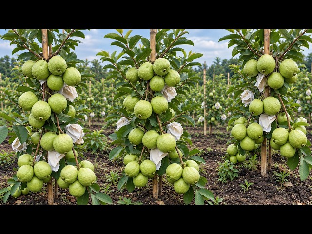 🔴LIVE 🍃Amazing Guava Air Layering Method | Hundreds of Guava Trees From Just One Branch!