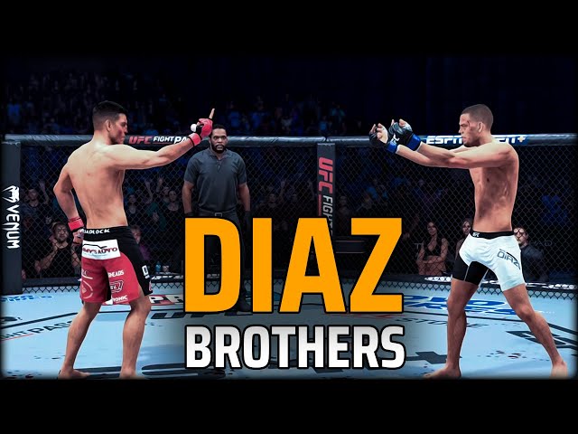 Can Nate Diaz Beat HIS BROTHER Nick in Online UFC Fight ?