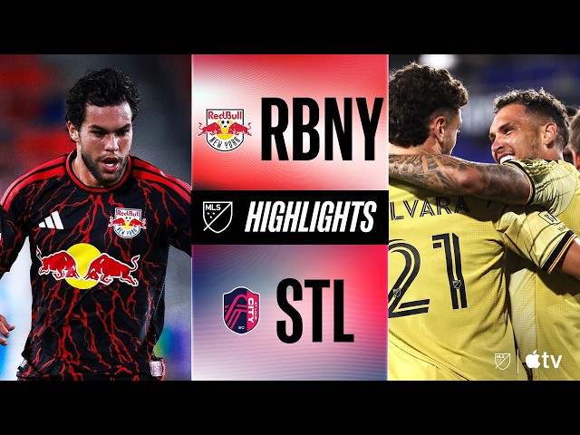 Red Bull New York vs. St. Louis CITY | Full Match Highlights | Wednesday Night Bangers!