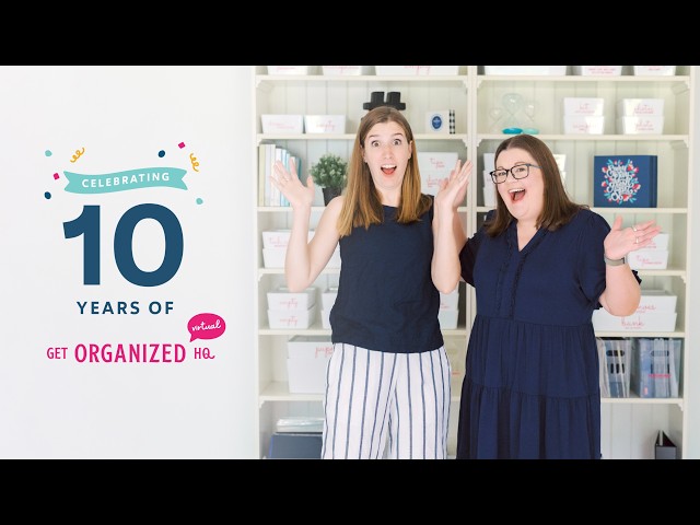 Get Organized HQ Virtual 2026 LIVE Kickoff!!
