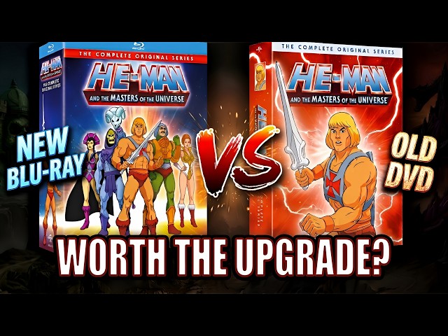 Is the NEW He-Man Blu-Ray Worth the Upgrade? (Unboxing & Comparison)