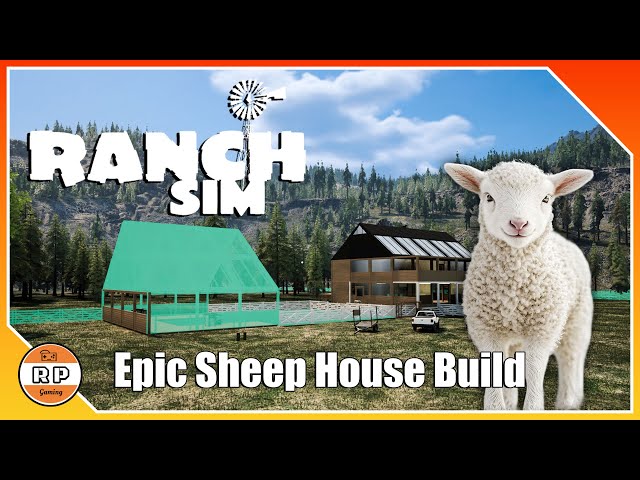 Epic Sheep House Built in Ranch Simulator!