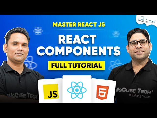 React JS Tutorial - What Are React Components? (When & Why it is Use?) Full Explanation