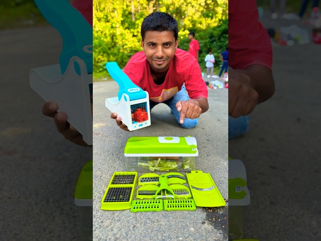 12 in 1 Nicer Dicer Multi Function Kitchen Gadgets Unboxing 🔥