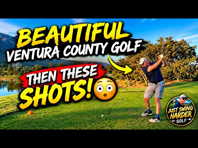 I Wasn’t Expecting THESE Golf Shots… 😳 | Ventura County Golf