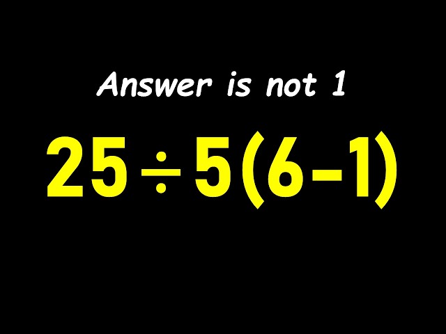 Cool math problem
