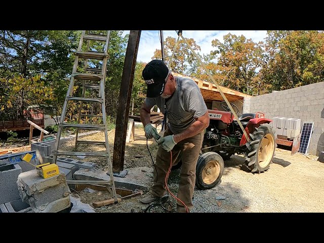 The Steel Post Went Up… Then the Real Challenge Began