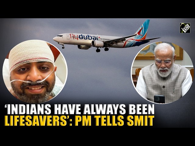 PM Modi speaks to India’s brave pilot Captain Smit Machchaar who helped save a Flydubai Flight