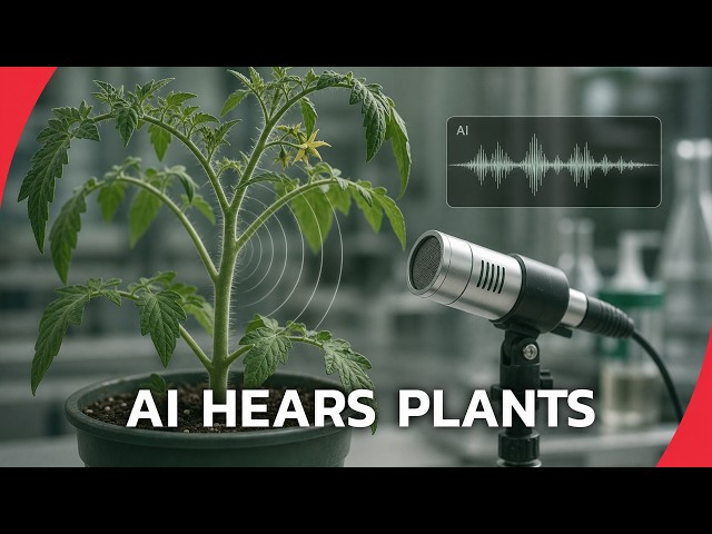Plants Make Sounds When They're Stressed  AI Just Learned to Read Them