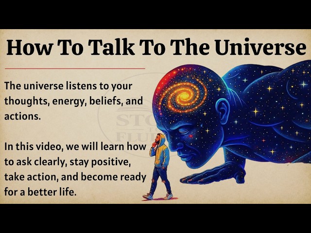 How To Talk To The Universe | Learn English With Book Summary | Speak English Fluently ✅️