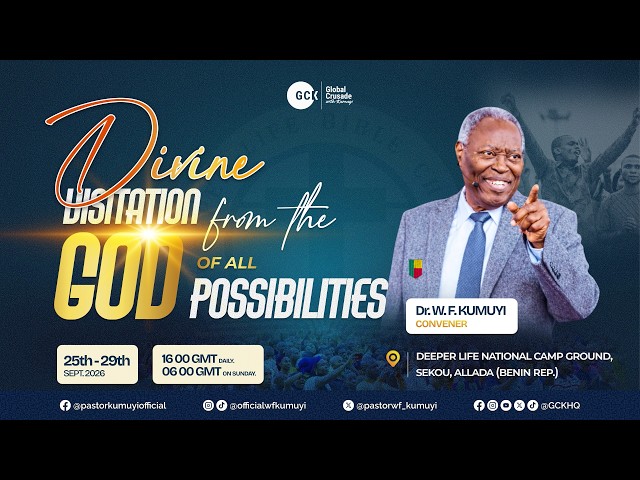 Fulfilling the Revealed Ministry of Christ || All Believers' Conference || Divine Visitation || GCK