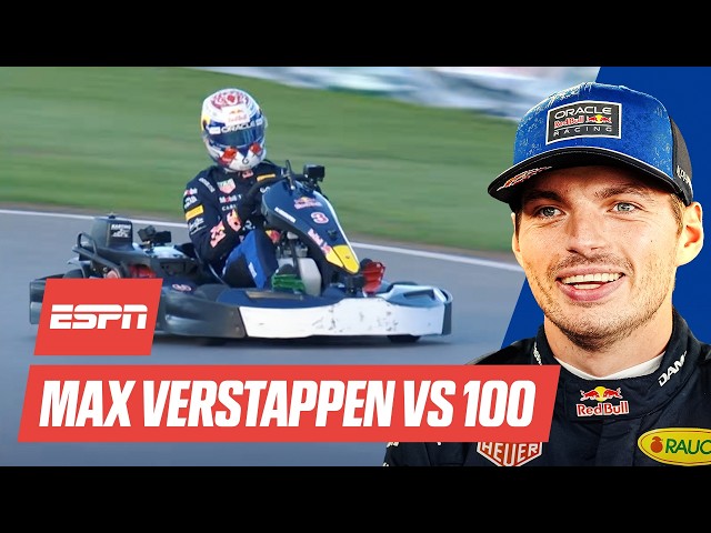 MAX VERSTAPPEN vs 100 | El piloto de RED BULL SUPERA a 100 PILOTOS en 30 MINUTOS | Resumen