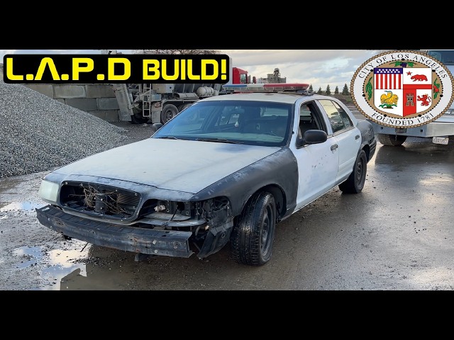 I'm Building an LAPD Police Car!