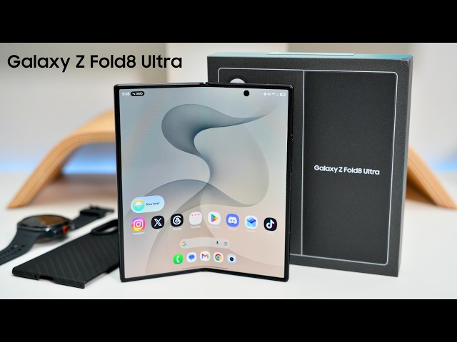 Samsung Galaxy Z Fold 8 Ultra Unboxing, Setup, Review (4K60)