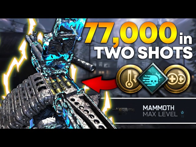 The BEST Mammoth LMG Build!  - Mammoth Attachments + Augments BO7 Zombies