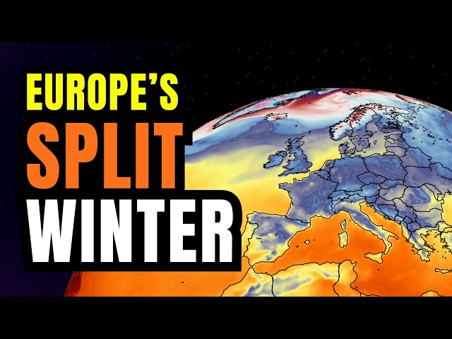 Europe's Winter will be Split...