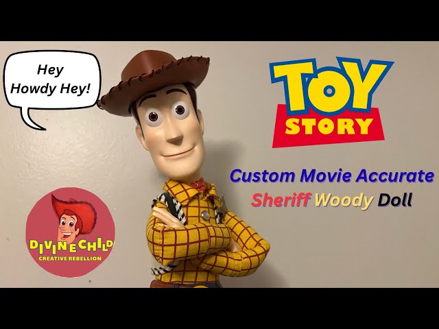 Toy Story Custom Movie Accurate Sheriff Woody Doll