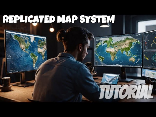 Map System on UE5 Tutorial | Singleplayer & Multiplayer