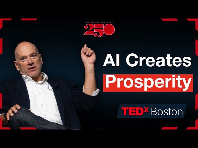 The Optimistic Case for AI | Andrew McAfee | TEDxBoston