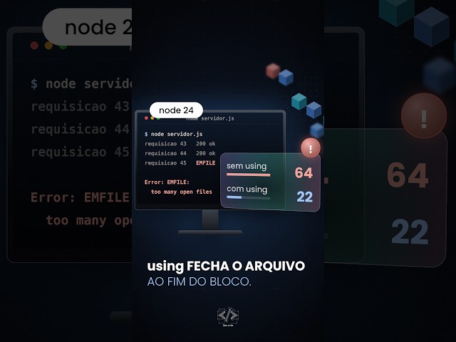 I ran a Node server until it CRASHED