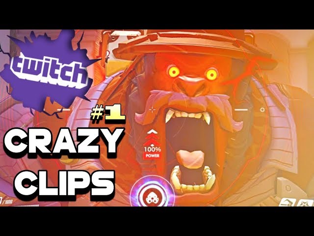 TWITCH HIGHLIGHTS (AUS) #1 - Overwatch and BO4 TWITCH CLIPS!