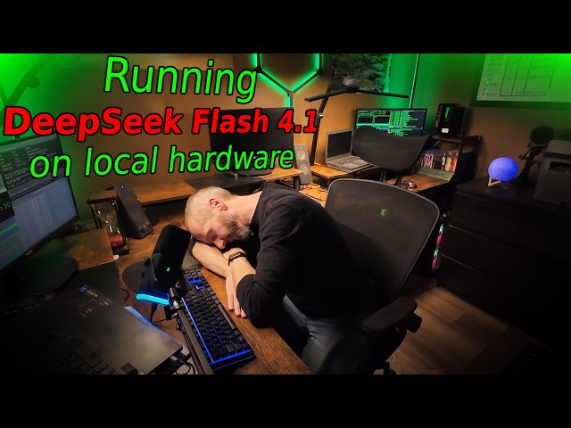 Running DeepSeek v4.1 Flash on local hardware