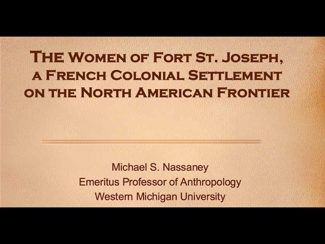 The Women of Fort St. Joseph