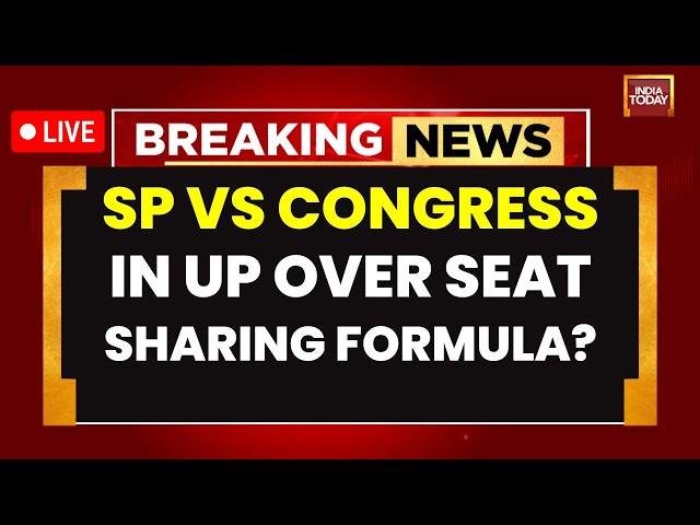 LIVE: Congress VS SP In UP | INDIA Bloc Allies At Odds Over Seat Sharing Formula For UP 2027