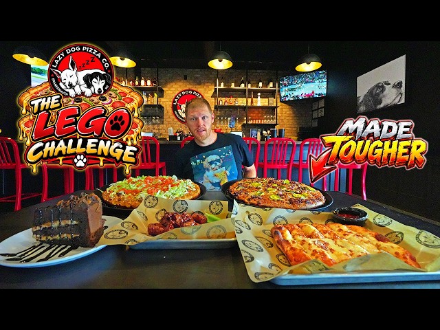 This Pizza Challenge Is an Absolute MONSTER and I Made it HARDER!