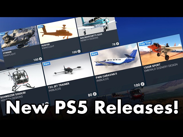 Microsoft Flight Simulator 2024 | More PS5 Marketplace add ons!!