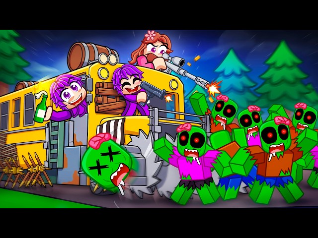 Roblox Shredder Bus VS ZOMBIES