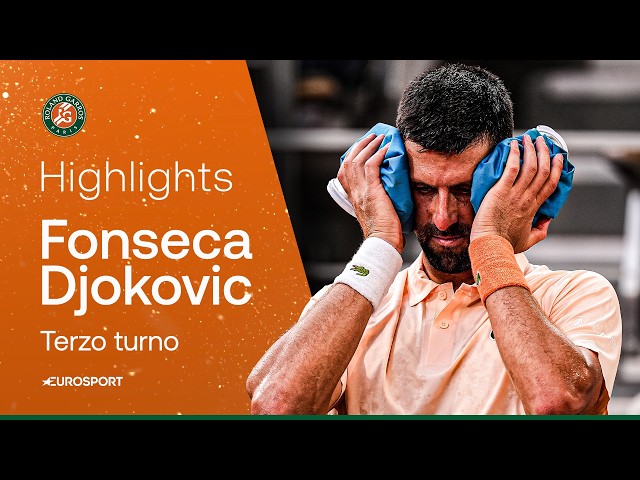 SUPER FONSECA rallies past Djokovic to reach the round of 16 | HIGHLIGHTS | ROLAND GARROS 2026